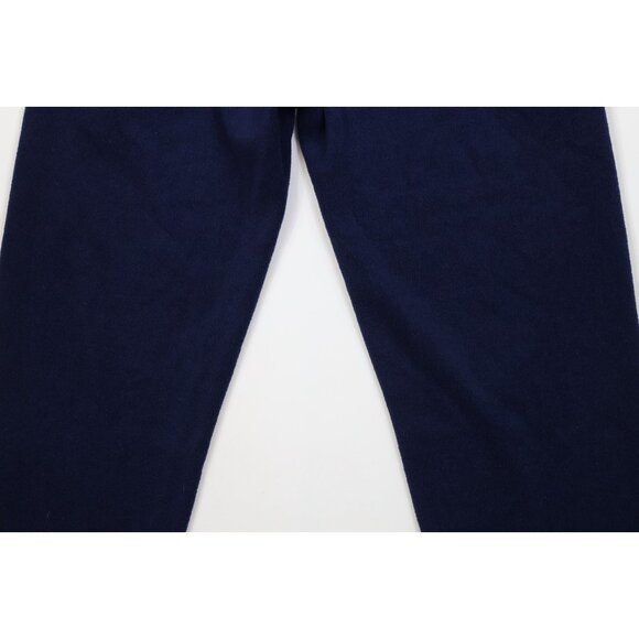 Vintage 90s Y2K Mens Medium Faded University of Michigan Wide Leg Fleece Pants - Picture 11 of 12